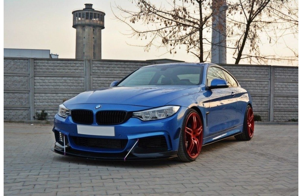FRONT RACING SPLITTER V.3 for BMW 4 Coupe / Gran Coupe / Cabrio M-Pack F32 / F36 / F33 FRONT RACING SPLITTER V.3 for BMW 4 Coupe / Gran Coupe / Cabrio M-Pack F32 / F36 / F33
