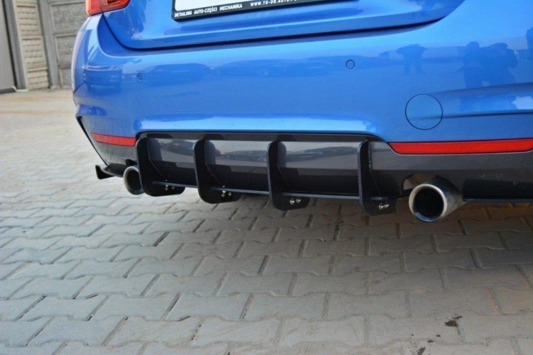 ΠΙΣΩ ΑΕΡΑΤΟΜΗ & ΠΙΣΩ SPLITTERS για BMW 4 Coupe / Gran Coupe / Cabrio M-Pack F32 / F36 / F33