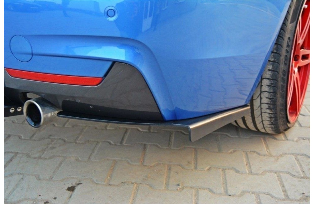 REAR DIFFUSER & REAR SIDE SPLITTERS for BMW 4 Coupe / Gran Coupe / Cabrio M-Pack F32 / F36 / F33
