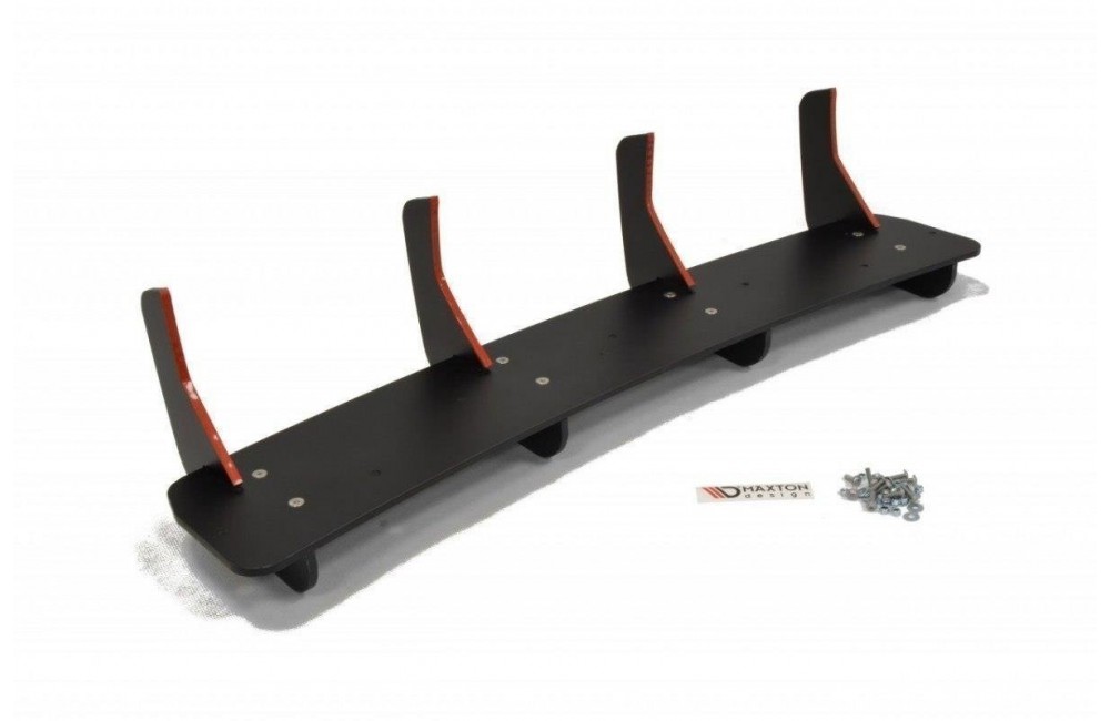 REAR DIFFUSER & REAR SIDE SPLITTERS for BMW 4 Coupe / Gran Coupe / Cabrio M-Pack F32 / F36 / F33