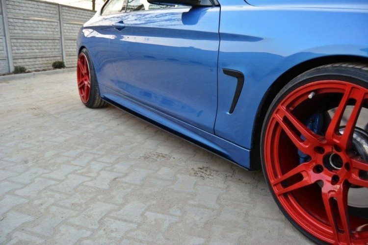 RACING SIDE SKIRTS DIFFUSERS για BMW 4 Coupe / Gran Coupe / Cabrio M-Pack F32 / F36 / F33
