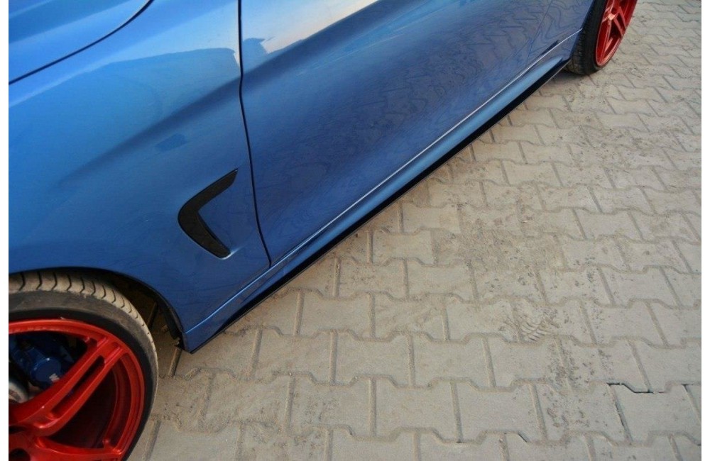 RACING SIDE SKIRTS DIFFUSERS for BMW 4 Coupe / Gran Coupe / Cabrio M-Pack F32 / F36 / F33