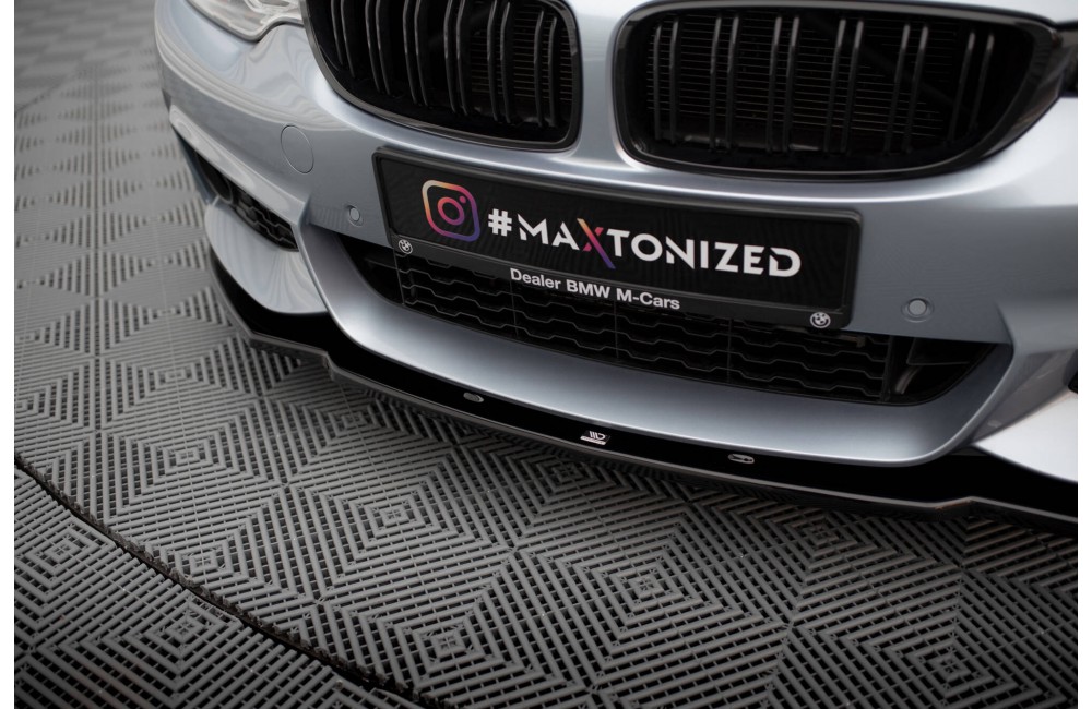 FRONT SPLITTER V.1 for BMW 4 Coupe / Gran Coupe / Cabrio M-Pack F32 / F36 / F33
