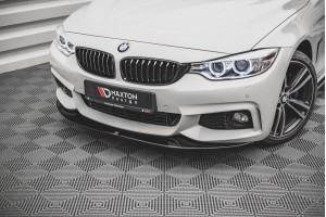 FRONT SPLITTER V.2 for V.2 BMW 4 Coupe / Gran Coupe / Cabrio M-Pack F32 / F36 / F33