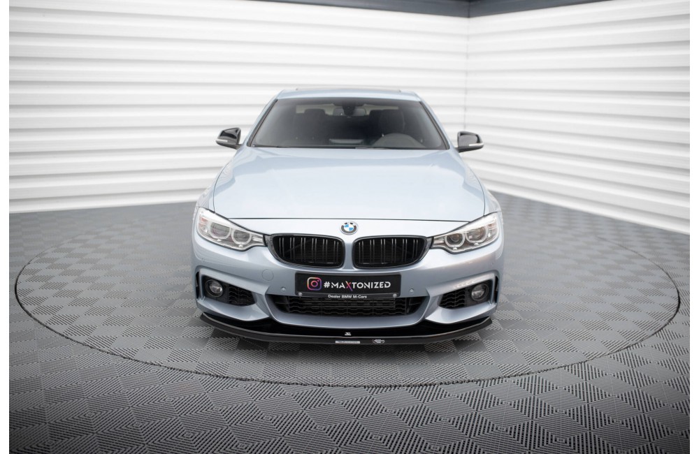 HYBRID FRONT SPLITTER for BMW 4 Coupe / Gran Coupe / Cabrio M-Pack F32 / F36 / F33