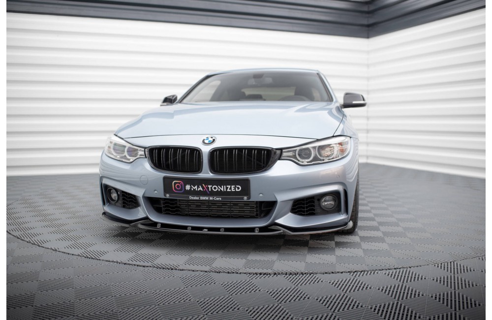 Front Splitter V.3 BMW 4 Coupe / Gran Coupe / Cabrio M-Pack F32 / F36 / F33