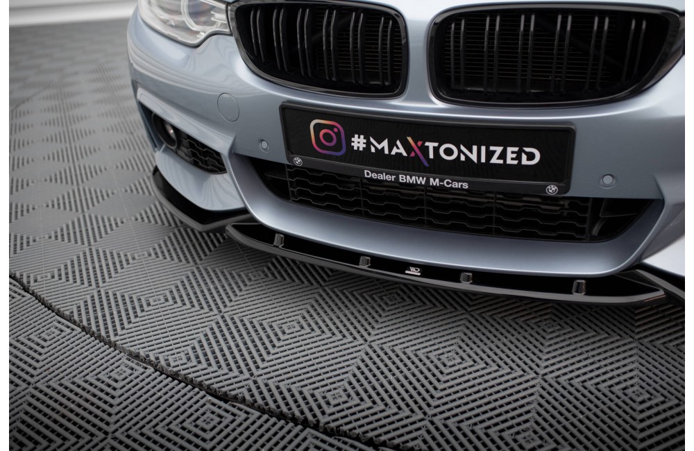 Front Splitter V.3 BMW 4 Coupe / Gran Coupe / Cabrio M-Pack F32 / F36 / F33
