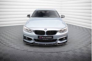 Front Splitter V.4 BMW 4 Coupe / Gran Coupe / Cabrio M-Pack F32 / F36 / F33