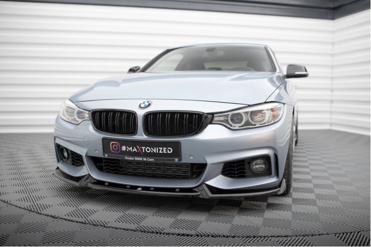 Πρόσθιο Splitter V.4 BMW 4 Coupe / Gran Coupe / Cabrio M-Pack F32 / F36 / F33