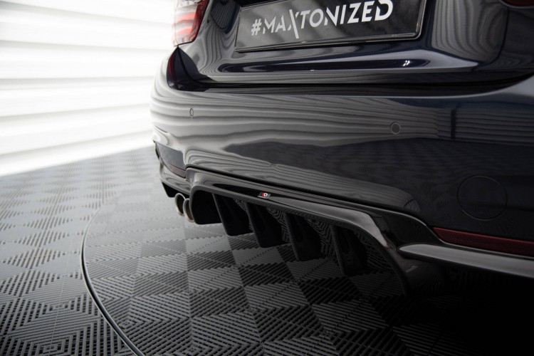 Πίσω Valance BMW 4 Coupe / Gran Coupe / Cabrio M-Pack F32 / F36 / F33 (Έκδοση με εξάτμιση από τη μία πλευρά)