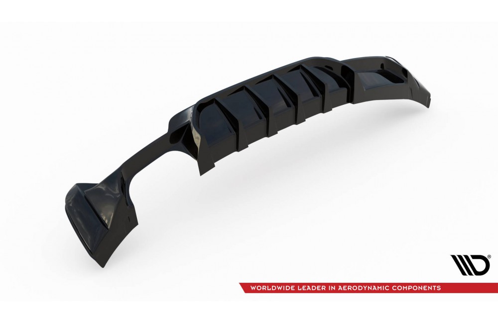 Rear Valance BMW 4 Coupe / Gran Coupe / Cabrio M-Pack F32 / F36 / F33 (Version with exhaust on one side)
