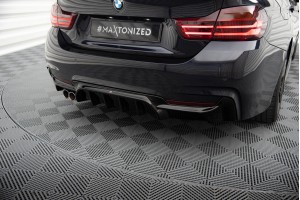 Rear Valance BMW 4 Coupe / Gran Coupe / Cabrio M-Pack F32 / F36 / F33 (Version with exhaust on one side)