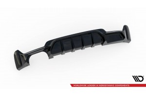 Rear Valance BMW 4 Coupe / Gran Coupe / Cabrio M-Pack F32 / F36 / F33 (Version with exhaust on one side)