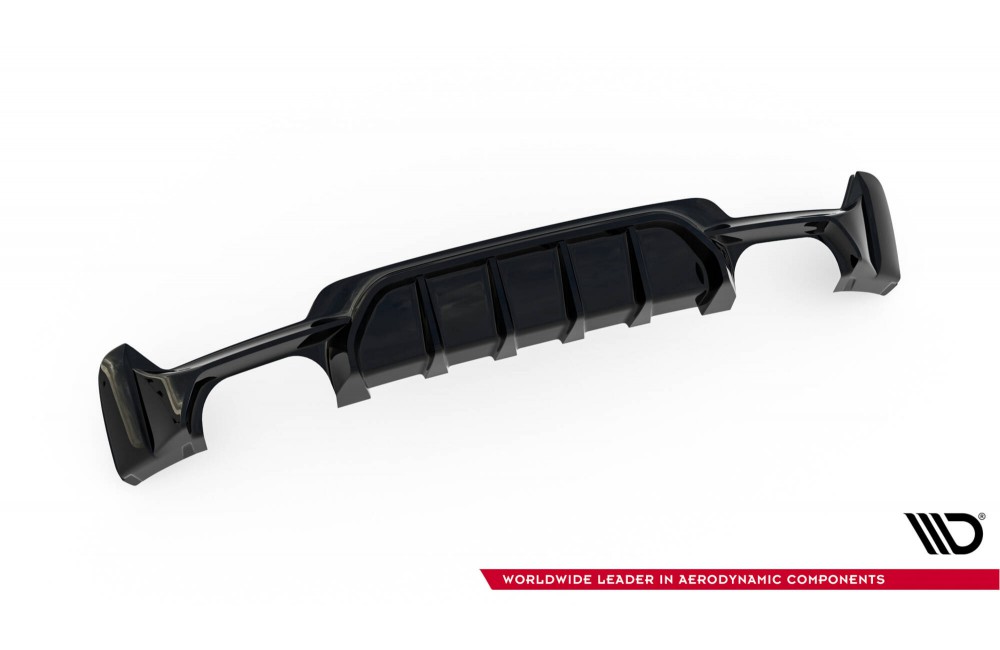 Rear Valance BMW 4 Coupe / Gran Coupe / Cabrio M-Pack F32 / F36 / F33 (Version with dual exhausts on both sides)