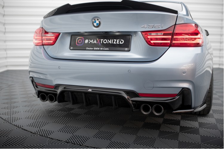 Οπίσθιο Valance BMW 4 Coupe / Gran Coupe / Cabrio M-Pack F32 / F36 / F33 (Έκδοση με διπλές εξάτμιση και στις δύο πλευρές)