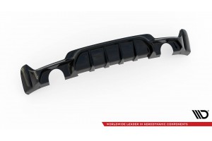 Rear Valance BMW 4 Coupe / Gran Coupe / Cabrio M-Pack F32 / F36 / F33 (Version with single exhausts on both sides)