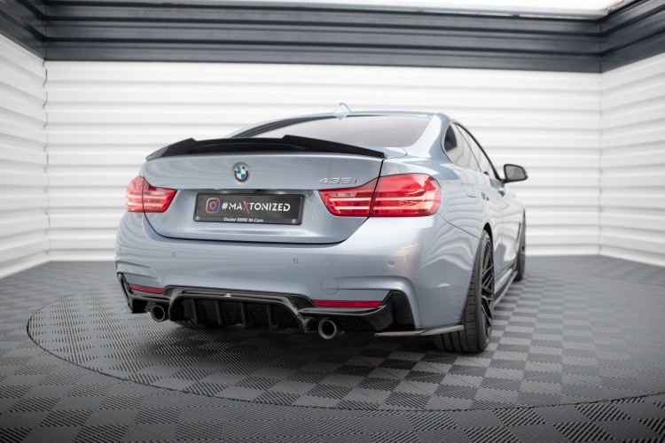 Πίσω Valance BMW 4 Coupe / Gran Coupe / Cabrio M-Pack F32 / F36 / F33 (Έκδοση με μονές εξάτμιση και στις δύο πλευρές)
