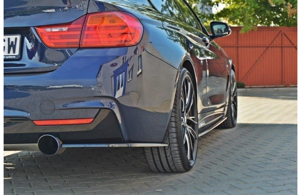 REAR SIDE SPLITTERS V.1 for BMW 4 F32 M-PACK