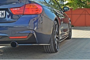 REAR SIDE SPLITTERS V.1 for BMW 4 F32 M-PACK