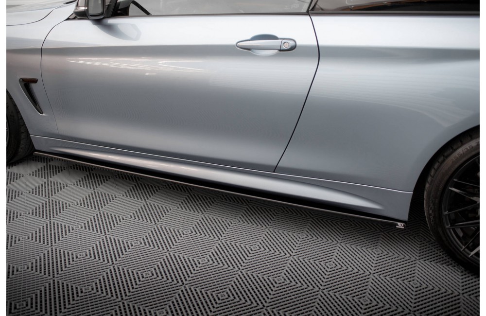 SIDE SKIRTS DIFFUSERS for BMW 4 Coupe / Gran Coupe / Cabrio M-Pack F32 / F36 / F33