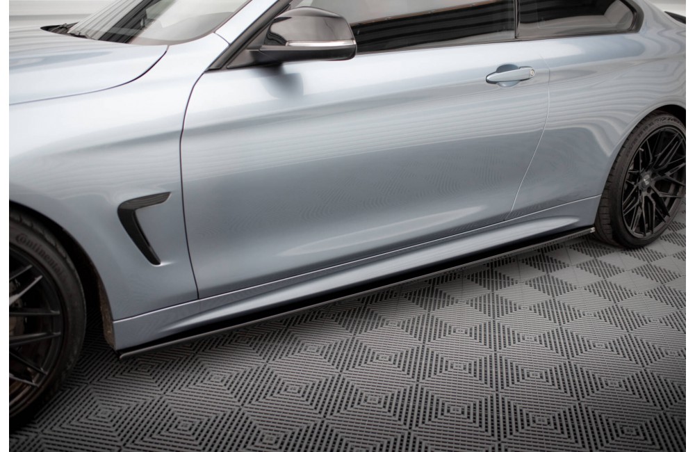 SIDE SKIRTS DIFFUSERS for BMW 4 Coupe / Gran Coupe / Cabrio M-Pack F32 / F36 / F33