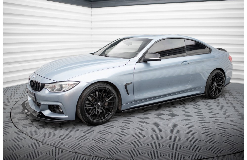 SIDE SKIRTS DIFFUSERS for BMW 4 Coupe / Gran Coupe / Cabrio M-Pack F32 / F36 / F33