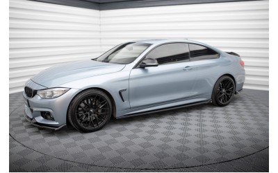 Side Skirts Diffusers V.2 BMW 4 Coupe / Gran Coupe / Cabrio M-Pack F32 / F36 / F33