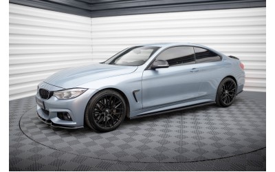 Side Skirts Diffusers V.3 BMW 4 Coupe / Gran Coupe / Cabrio M-Pack F32 / F36 / F33