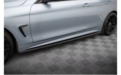 Side Skirts Diffusers V.3 BMW 4 Coupe / Gran Coupe / Cabrio M-Pack F32 / F36 / F33