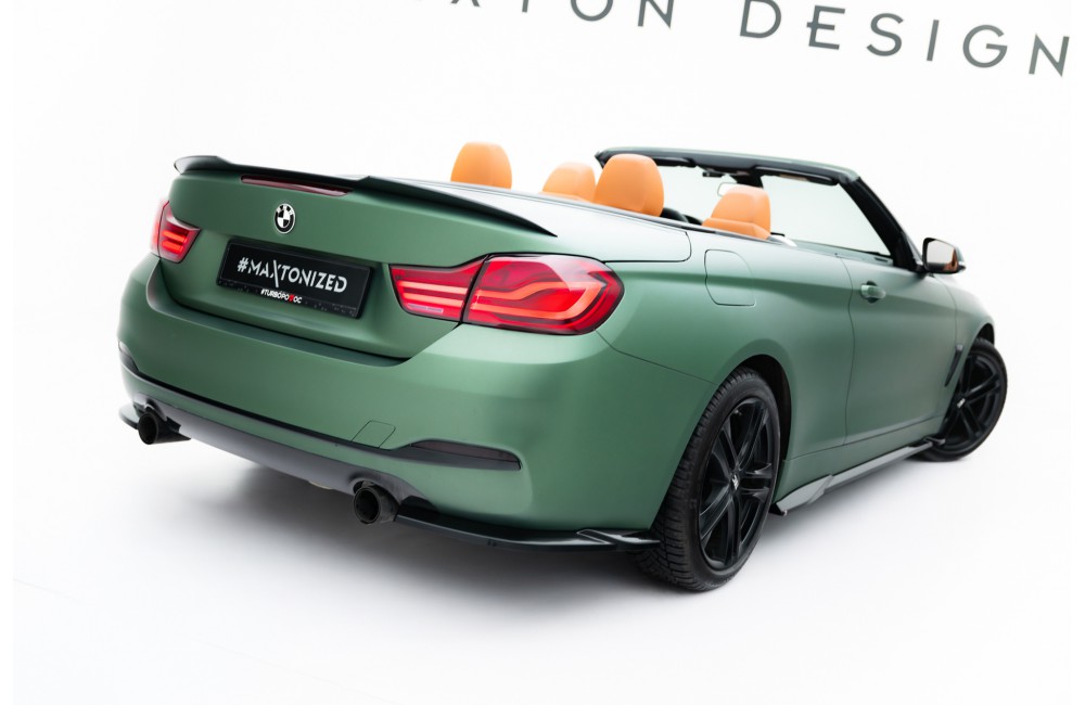 Rear Side Splitters BMW 4 Cabrio / Coupe F33 / F32
