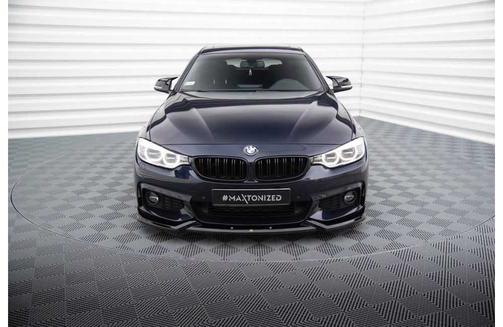 Front Splitter V.5 BMW 4 Coupe / Gran Coupe / Cabrio M-Pack F32 / F36 / F33