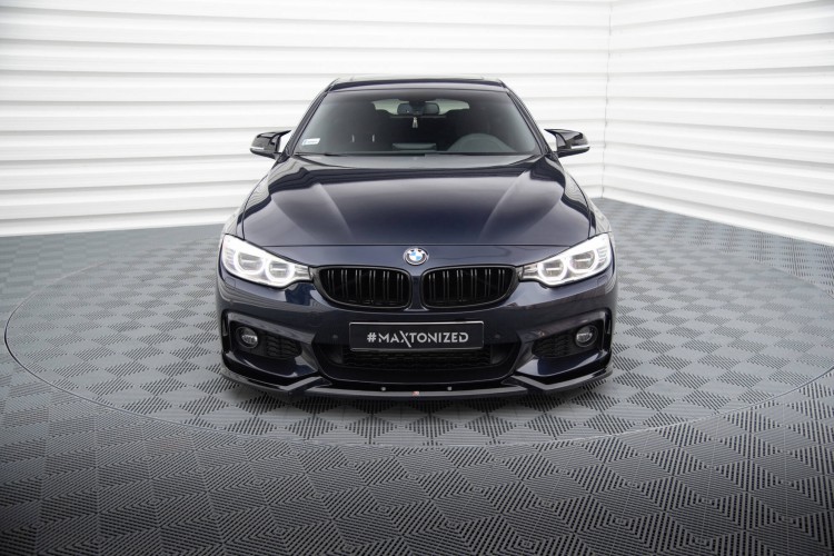 Front Splitter V.5 BMW 4 Coupe / Gran Coupe / Cabrio M-Pack F32 / F36 / F33