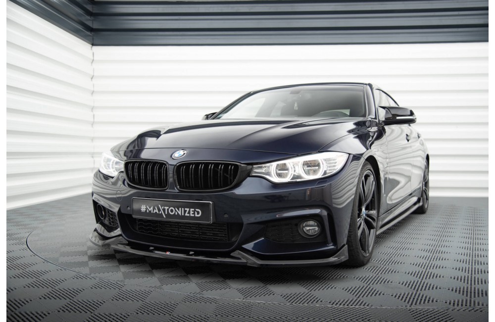 Front Splitter V.5 BMW 4 Coupe / Gran Coupe / Cabrio M-Pack F32 / F36 / F33