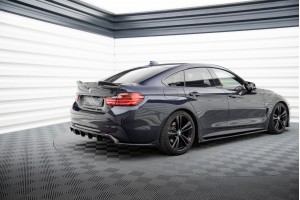 Rear Splitter (with vertical bars) BMW 4 Coupe / Gran Coupe / Cabrio M-Pack F32 / F36 / F33