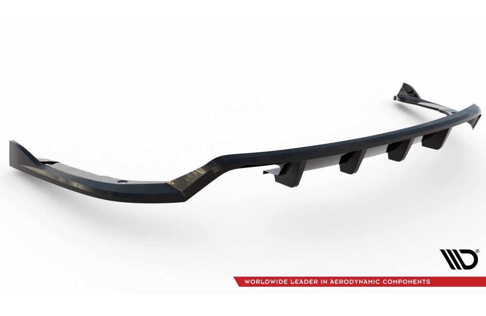 Rear Splitter (with vertical bars) BMW 4 Coupe / Gran Coupe / Cabrio M-Pack F32 / F36 / F33