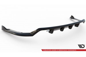 Rear Splitter (with vertical bars) BMW 4 Coupe / Gran Coupe / Cabrio M-Pack F32 / F36 / F33