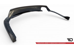 Rear Splitter (with vertical bars) BMW 4 Coupe / Gran Coupe / Cabrio M-Pack F32 / F36 / F33
