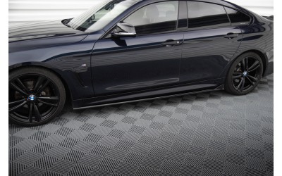Side Skirts Diffusers V.3 BMW 4 Coupe / Gran Coupe / Cabrio M-Pack F32 / F36 / F33