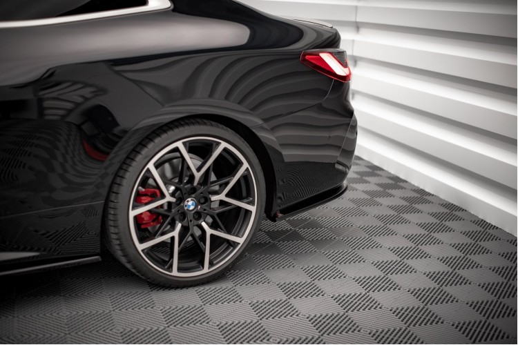 Πίσω Πλευρικοί Splitters V.1 BMW 4 M-Pack G22 / G23 / G22 Facelift / G23 Facelift