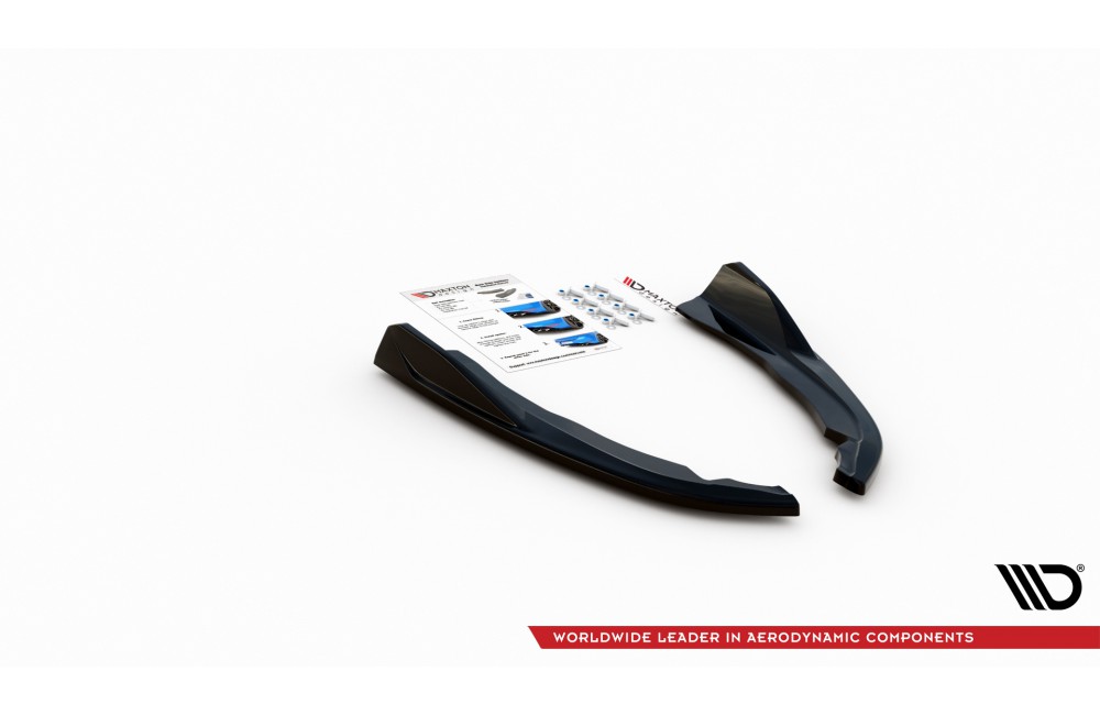Rear Side Splitters V.2 BMW 4 M-Pack G22 / G23 / G22 Facelift / G23 Facelift