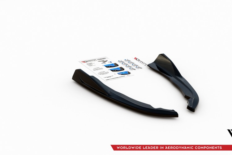 Πίσω Πλευρικοί Splitters V.2 BMW 4 M-Pack G22 / G23 / G22 Facelift / G23 Facelift