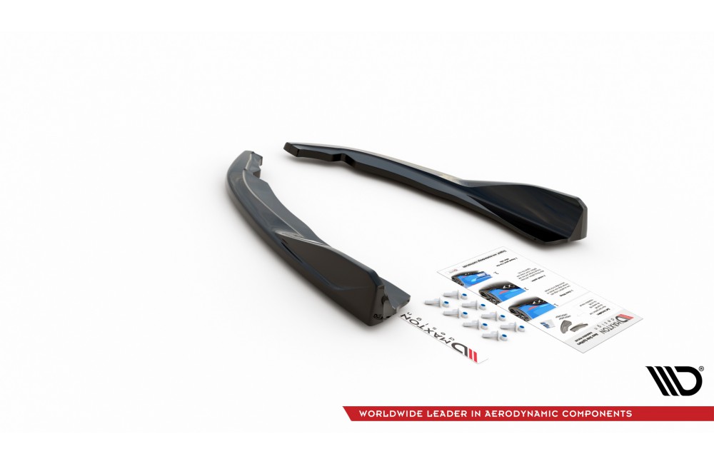 Rear Side Splitters V.2 BMW 4 M-Pack G22 / G23 / G22 Facelift / G23 Facelift