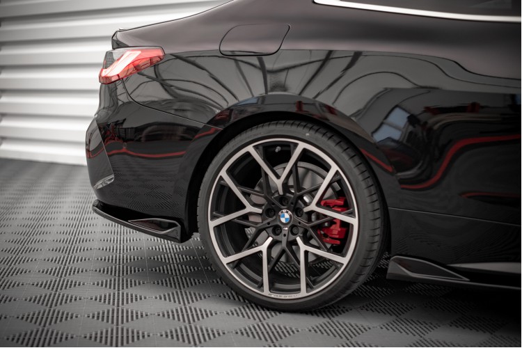 Πίσω Πλευρικοί Splitters V.2 BMW 4 M-Pack G22 / G23 / G22 Facelift / G23 Facelift