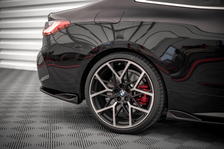 Πίσω Πλευρικοί Splitters V.2 BMW 4 M-Pack G22 / G23 / G22 Facelift / G23 Facelift