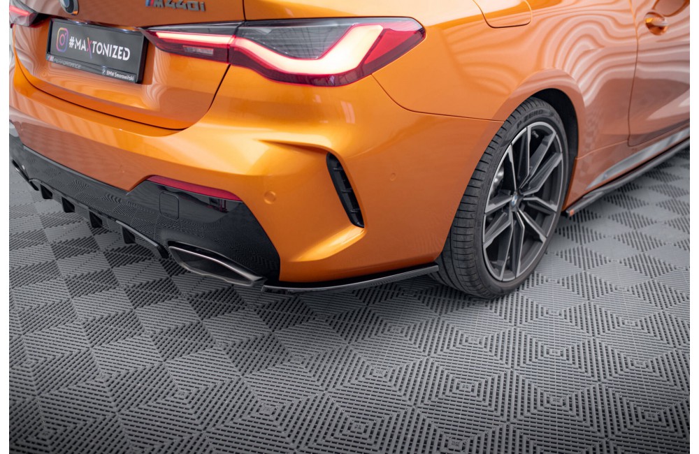 Rear Side Splitters V.1 BMW 4 M440i G22 / G23 / G22 Facelift / G23 Facelift