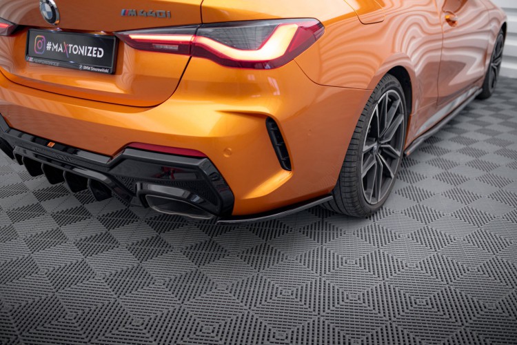 Πίσω Πλευρικοί Splitters V.5 BMW 4 M440i G22 / G23 / G22 Facelift / G23 Facelift