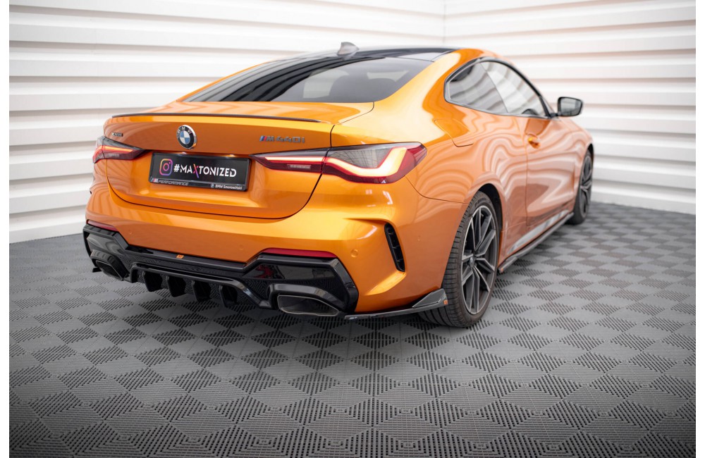 Rear Side Splitters V.6 BMW 4 M440i G22 / G23 / G22 Facelift / G23 Facelift