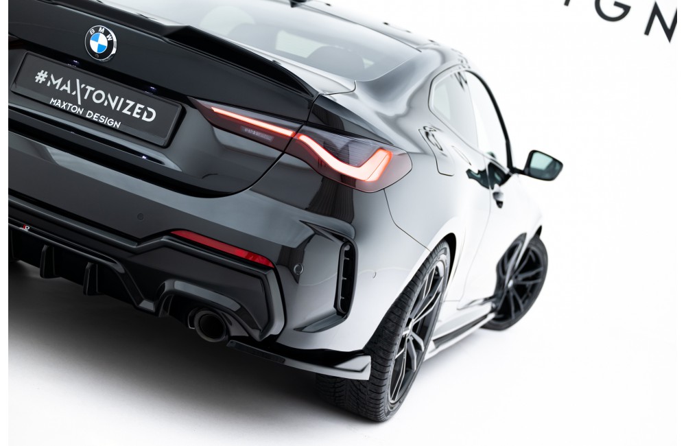 Rear Side Splitters V.8 BMW 4 M-Pack G22 / G23 / G22 Facelift / G23 Facelift