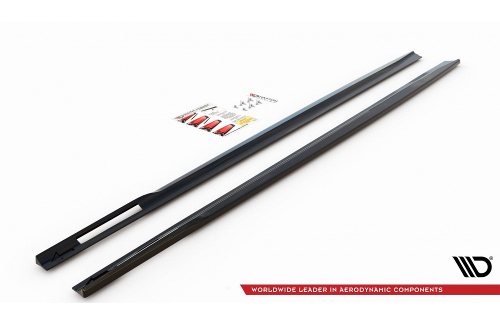 Side Skirts Diffusers V.1 BMW 4 M-Pack / M440i G22 / G23 / G22 Facelift / G23 Facelift Side Skirts Diffusers V.1 BMW 4 M-Pack / M440i G22 / G23 / G22 Facelift / G23 Facelift