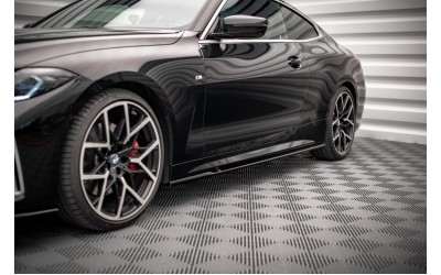 Side Skirts Diffusers V.1 BMW 4 M-Pack / M440i G22 / G23 / G22 Facelift / G23 Facelift